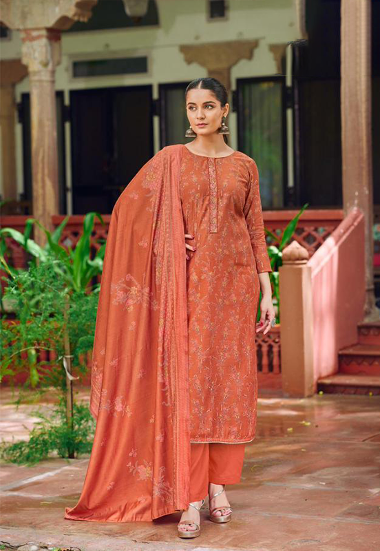 Designer Print Salwar Suit with Dupatta