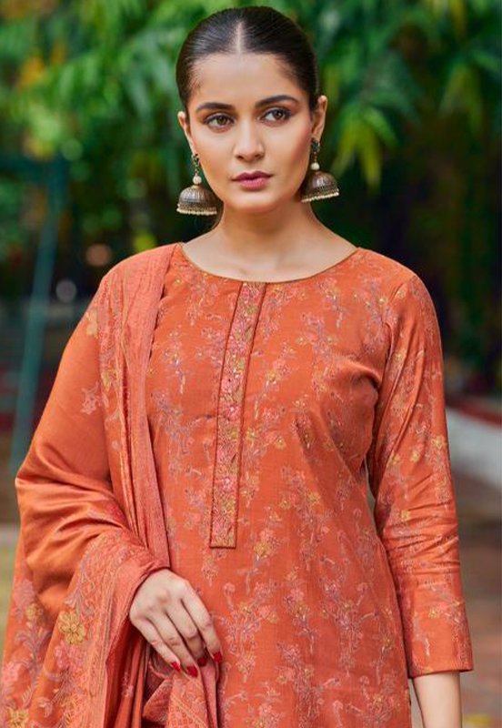 Designer Print Salwar Suit with Dupatta - Image 2